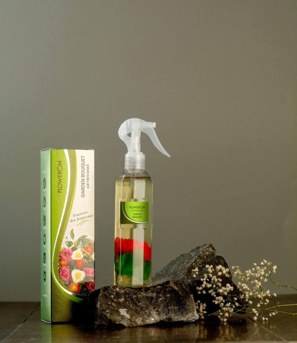 FLOWEROM AIR FRESHNER SPRAY GARDEN BOUQUET