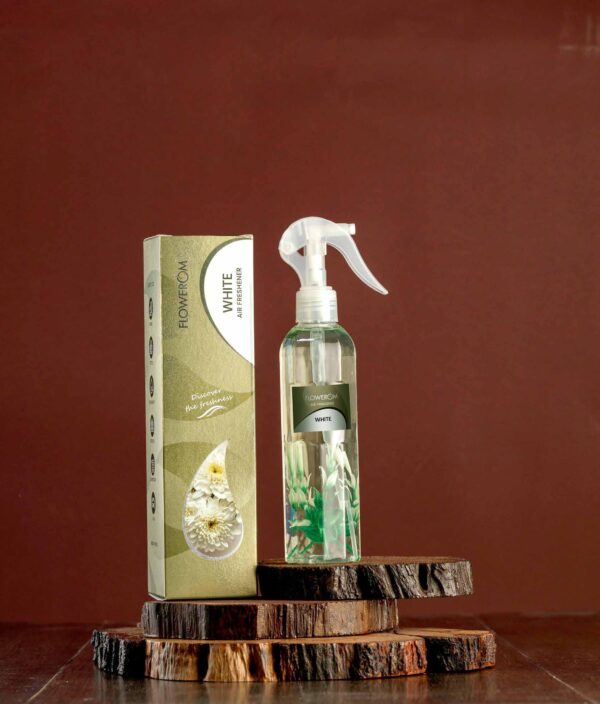 FLOWEROM AIR FRESHNER SPRAY WHITE