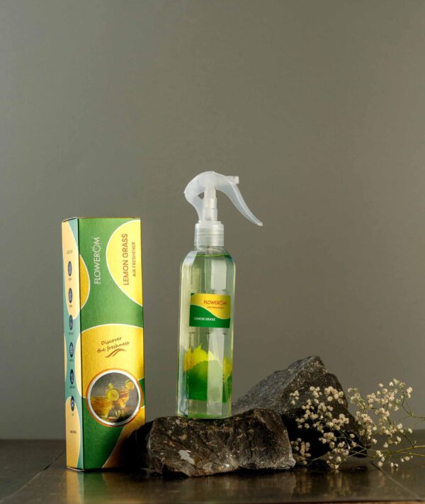 FLOWEROM AIR FRESHNER SPRAY LEMON GRASS